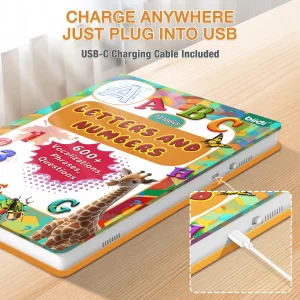 English Learning Machine ABC Alphabet Letter Number Writing Practice Talking E-Book Teaching Aids Material Children Kids Toddler