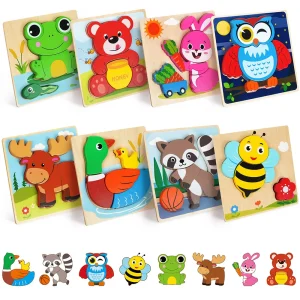 Wooden Puzzles  For Toddlers